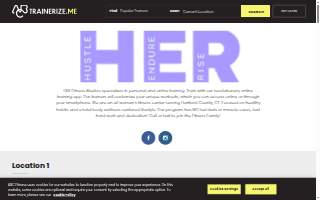 HER Fitness Studios website