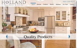 Holland Kitchens & Baths LLC of Hartford website