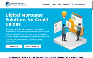 Mortgage Markets CUSO, LLC of Hartford website