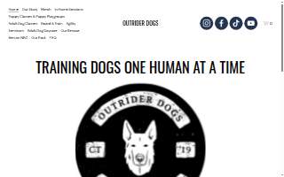 Outrider Dogs of Hartford website