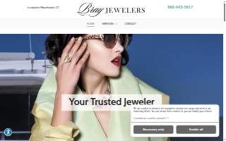 Bray Jewelers website
