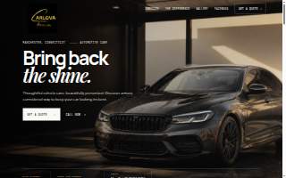 Carlova Auto Spa website