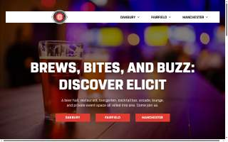 Elicit Brewing Co - Manchester website