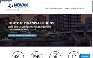 Novak Law Office, P.C. website