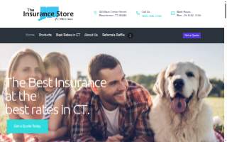 The Insurance Store of CT website
