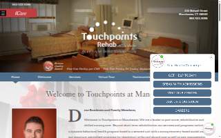 Touchpoints at Manchester website