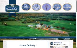 Mountain Dairy Creamery website