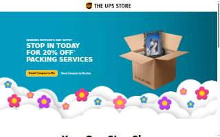 The UPS Store of Mansfield website