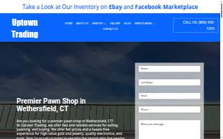 Uptown Trading website