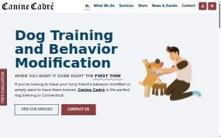 Canine Cadre website
