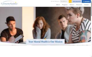 Community Guidance Clinic for Central Connecticut, Inc. website