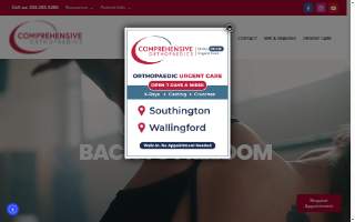 Comprehensive Orthopaedics of Meriden website