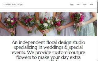 Gabrieles Hand Designs website