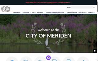 Meriden City Clerk's Office website