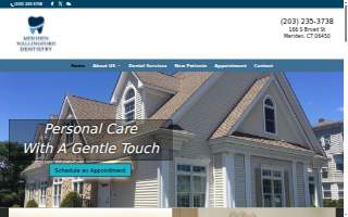 Meriden-Wallingford Dentistry website