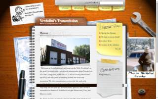 Verdolinis Transmission Inc. website