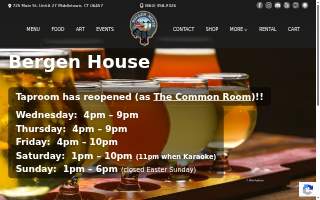 Bergen House website