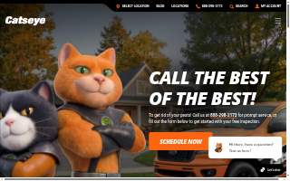 Catseye Pest Control - Hartford website