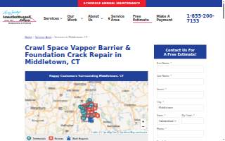 Connecticut Basement Systems of Middletown website