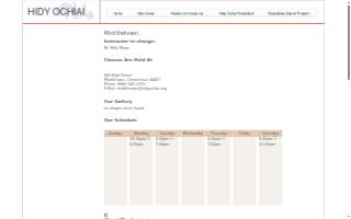 Hidy Ochiai Washin-Ryu Karate Middletown website