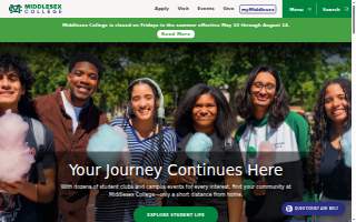 Middlesex Health Care at Home website