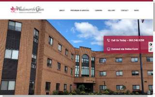 Wadsworth Glen Health Care and Rehabilitation Center website