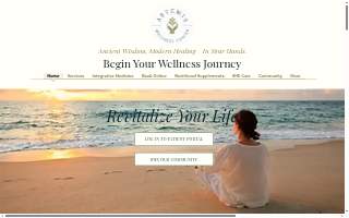 Artemis Wellness Center website