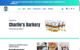 Barkery Boo'tique website