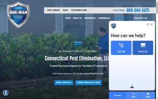 Connecticut Pest Elimination, LLC. of Milford website