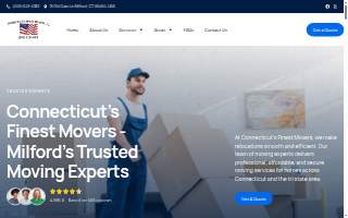 Connecticuts Finest Movers LLC website