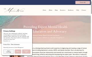 Dr. Melissa Welby website