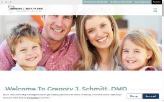 Gregory J. Schmitt, DMD website
