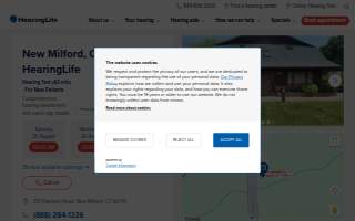 HearingLife of New Milford CT website