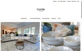 Inside Living Style of Milford website