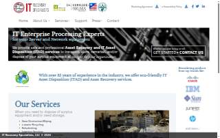 IT Recovery Specialists, LLC website