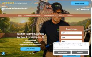 NCS Wildlife Solutions of Milford website