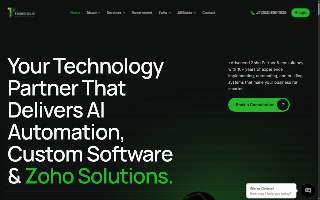 Tangible Analytics Consulting website