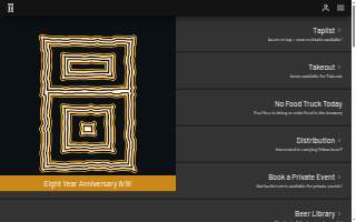 Tribus Beer Co. website