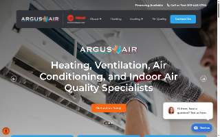Argus Air Systems, Inc. website