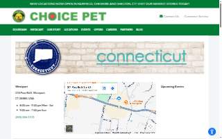Choice Pet - Monroe website