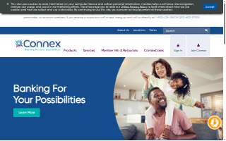 Connex Credit Union of Guilford website
