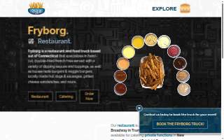 Fryborg Food Truck website