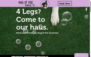 Haus of Dog website