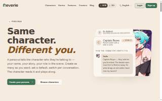 Reverie Brewing Company website