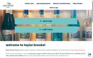 Taylor Brooke Winery of Windham website