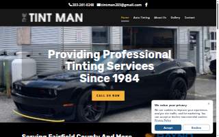 The Tint Man website