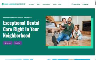 Albano & Greenwald Family Dentistry of Naugatuck website