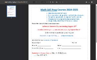 College Math Prep LLC website