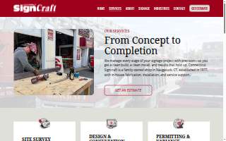 Connecticut Signcraft Inc website