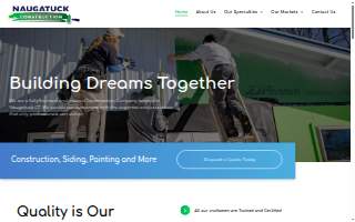 Naugatuck Construction website